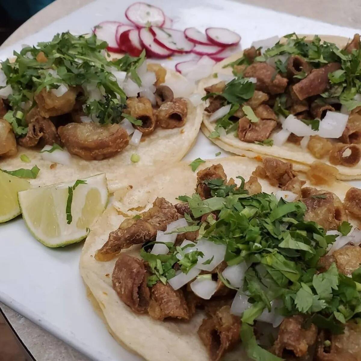 Orden de 5 Tacos de Tripa