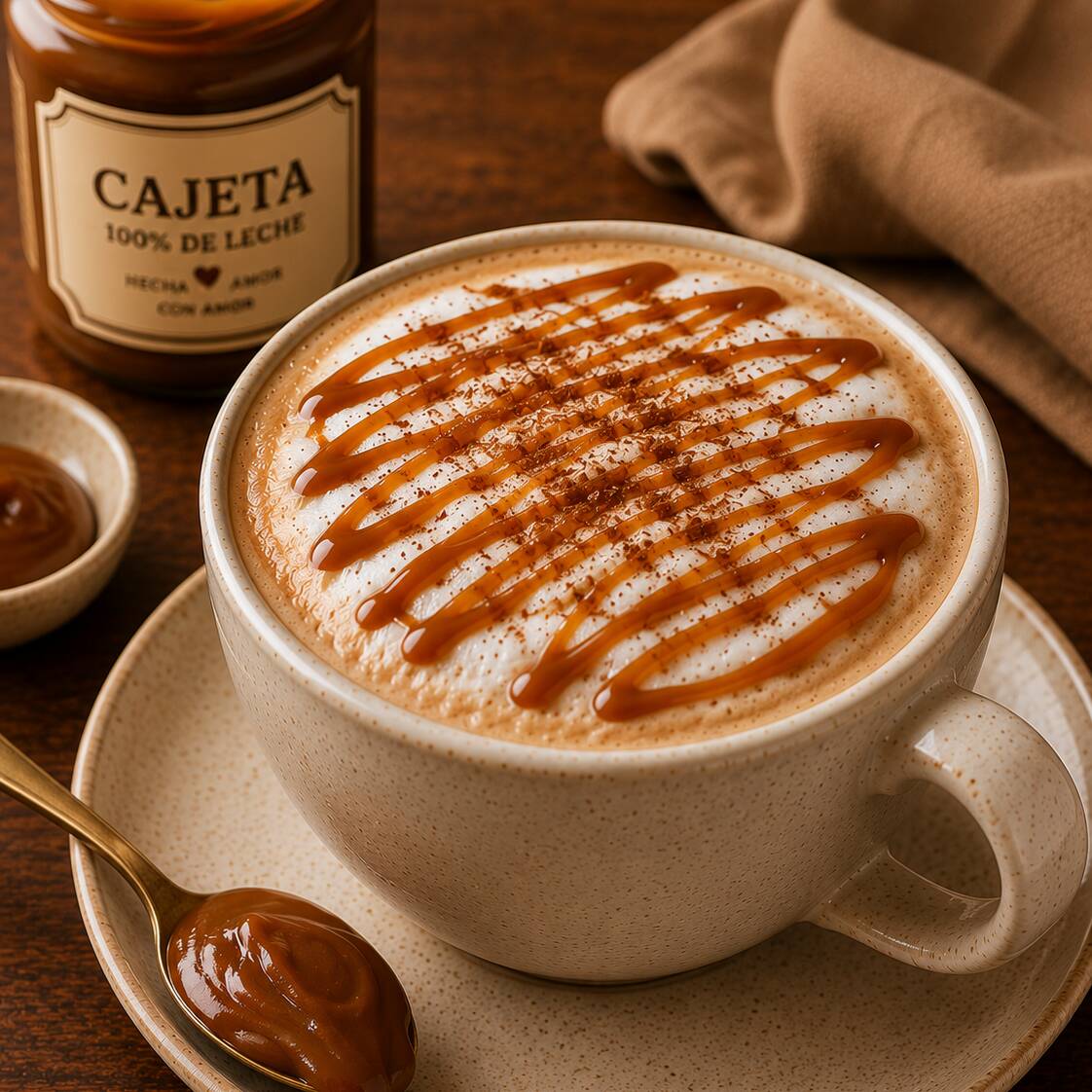 Capuchino Cajeta