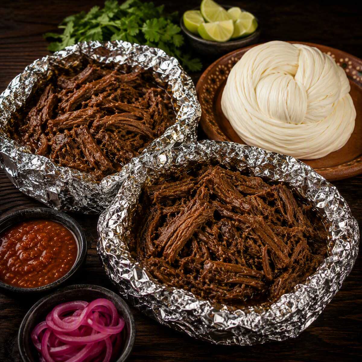 2 Tamales De Barbacoa De Res y Queso De Hebra