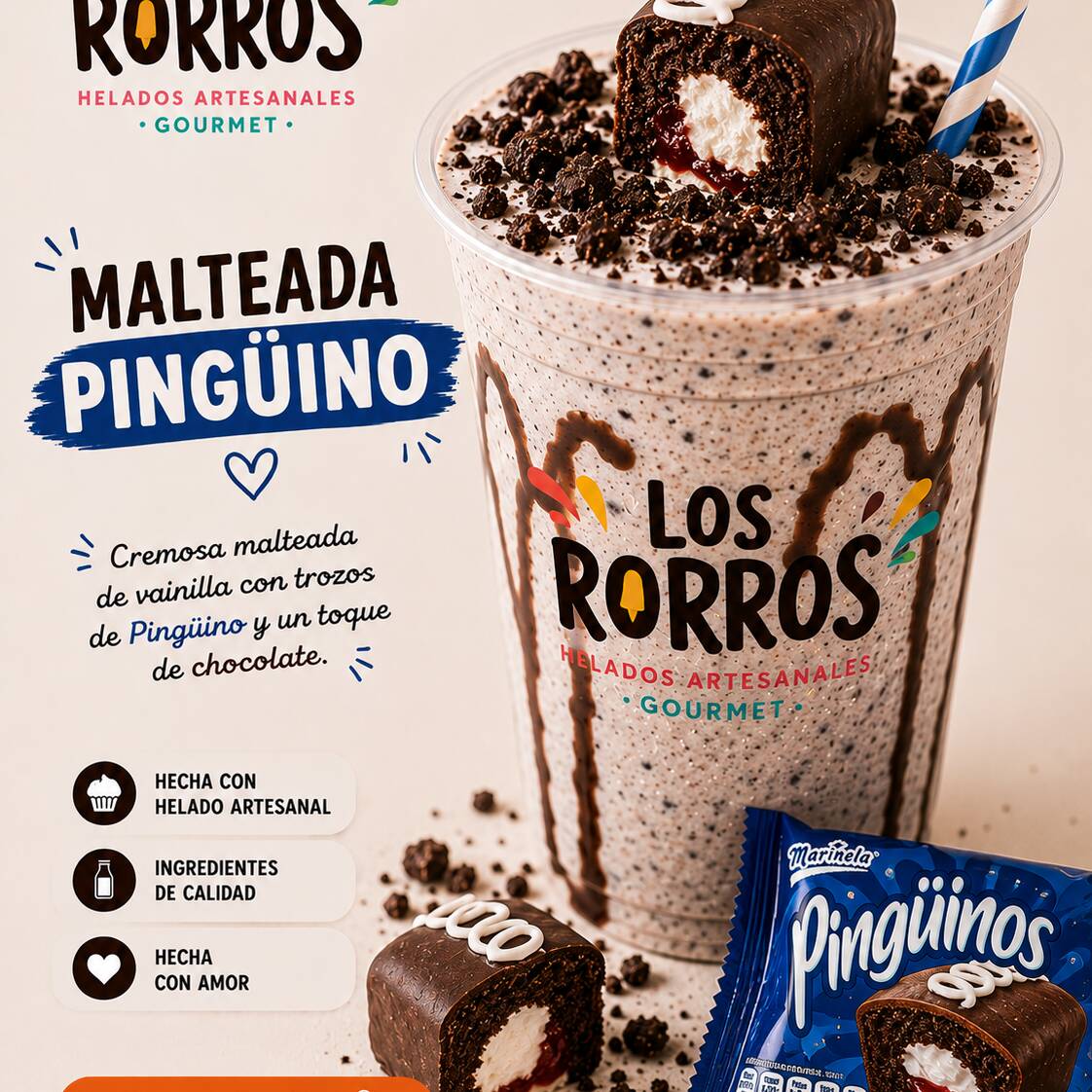 MALTEADA PINGÜINO