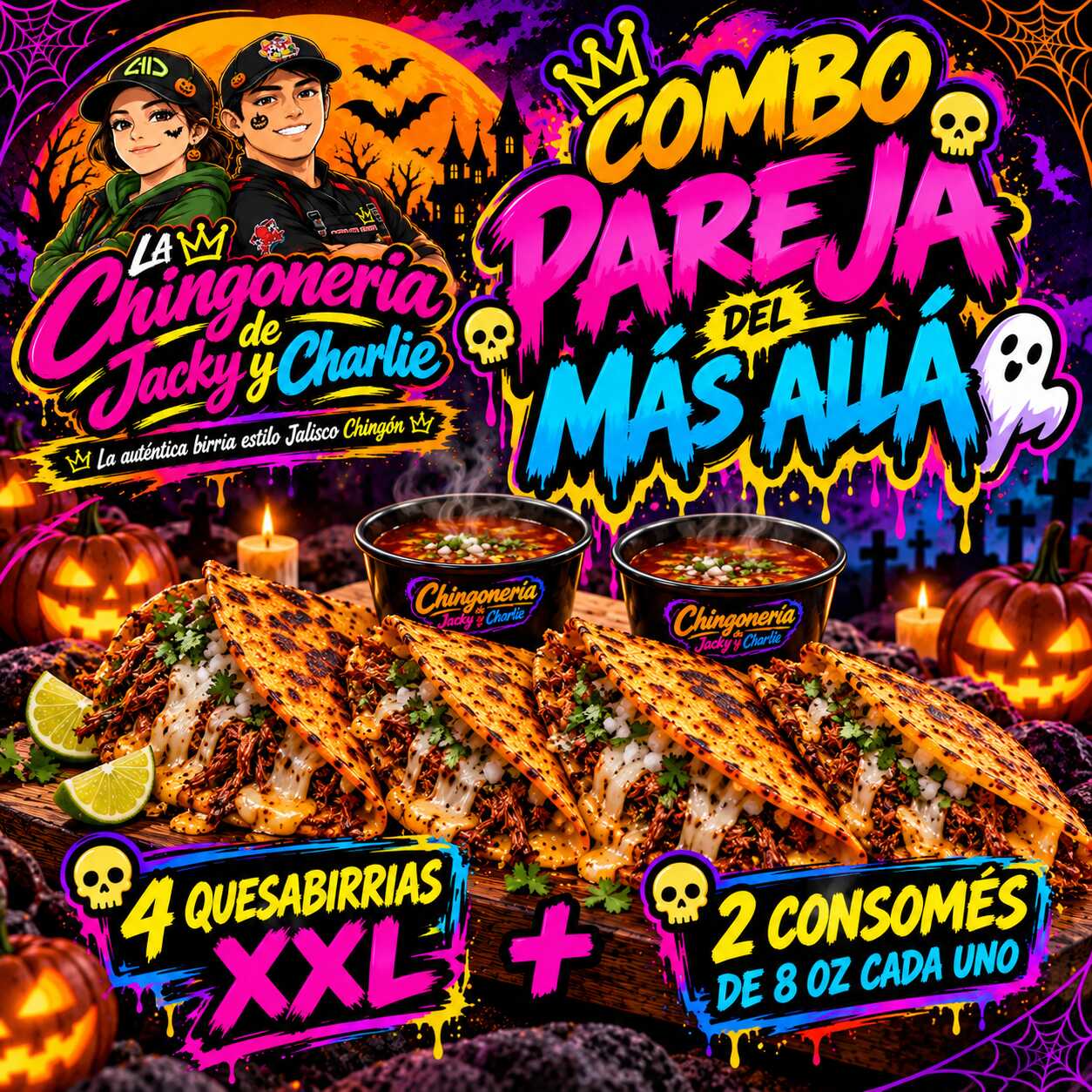 COMBO PAREJA DEL MÁS ALLÁ