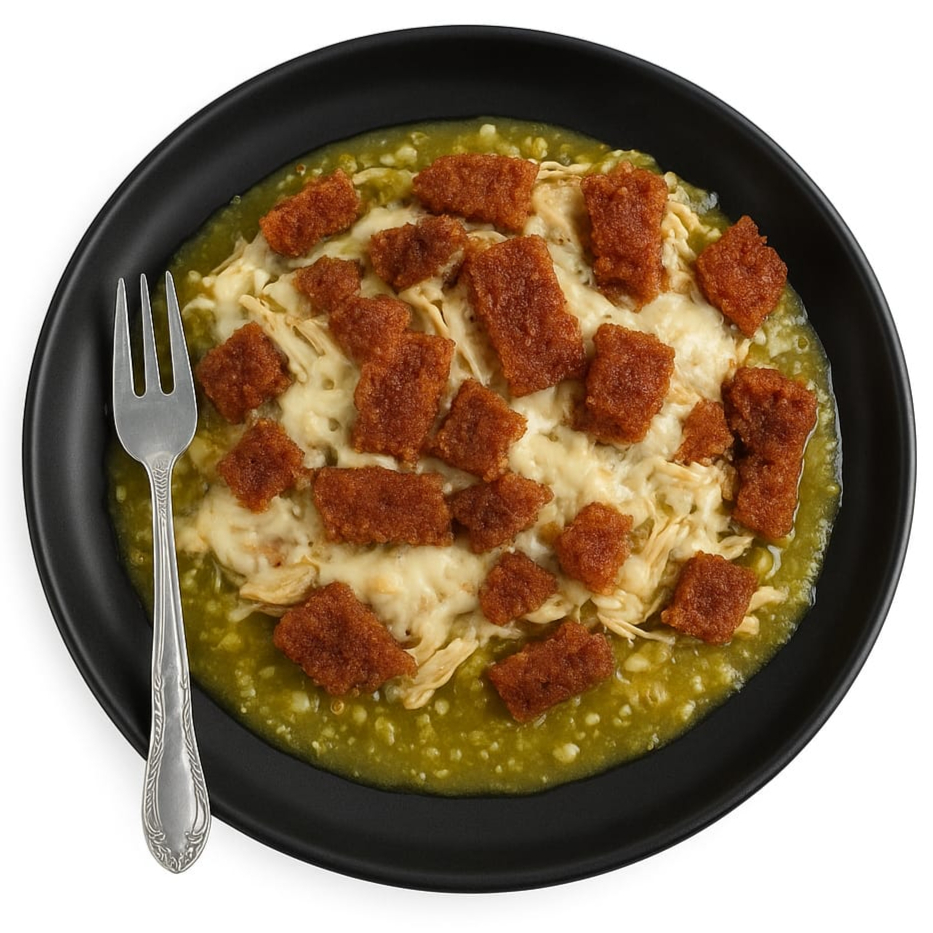 ENCHILADAS (4) POLLO CON MILANESA
