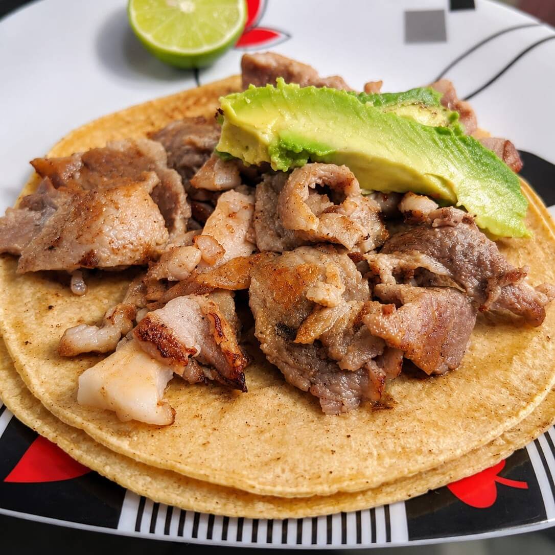 Tacos de Bistek Natural