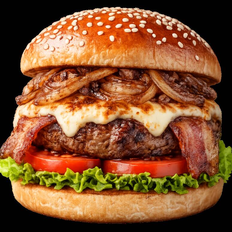 HAMBURGUESA CRISPY BACON
