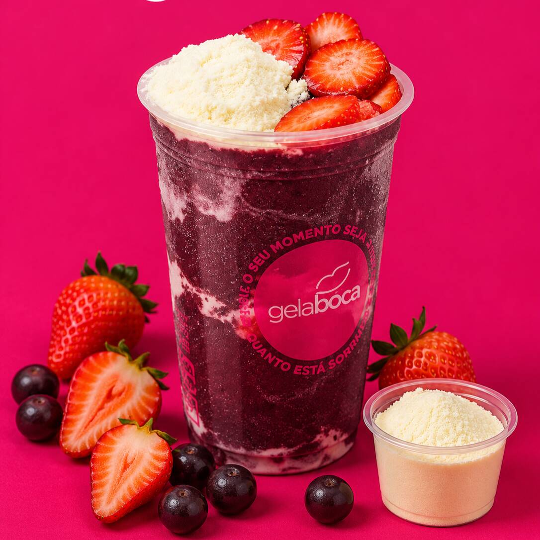 Açaí Cremoso 300ml com 2 adicionais grátis 🍇🥣
Perfeito para quem quer saborear um delicioso açaí na medida certa! Nosso Açaí Cremoso 300ml acompanha 2 adicionais grátis, para você montar a combinação perfeita do seu jeito. Cremoso, refrescante e ideal para qualquer hora do dia.
😍 Todos os acompanhamentos são montados junto com o açaí dentro do copo, não sendo possível enviá-los à parte.
Informações importantes:
Inclui 2 adicionais grátis.
Pode conter glúten (produzido no mesmo local onde são manipulados produtos com trigo).
Contém guaraná na composição.
💜 O tamanho ideal para uma pausa deliciosa, com 2 adicionais grátis para deixar seu açaí ainda mais irresistível!