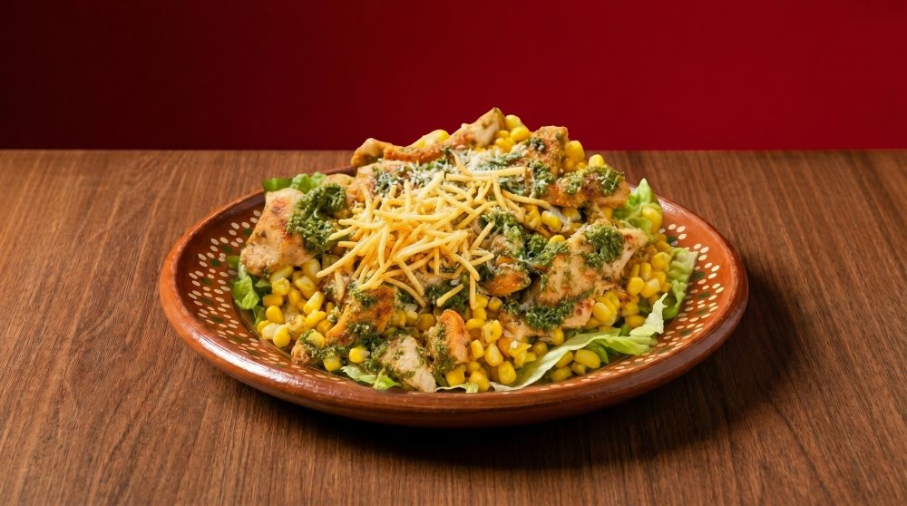 Mazorcada de pollo Chimichurri