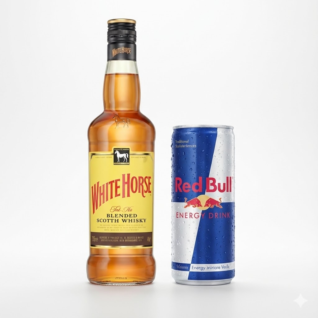 Copão de Whisky com Energético (770ml) – Monte o Seu Descrição: A medida certa para quem busca sabor e refrescância. Servido no copo de 770ml com uma dose caprichada de Whisky, gelo e completado com o energético de sua preferência. Tamanho: 770ml (Copo Cheio) Preparo: Feito na hora do envio para chegar gelado. Personalize: Escolha o sabor do energético e gelo nas opções abaixo.