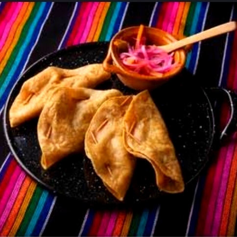 5 Quesadillas de Picadillo de res