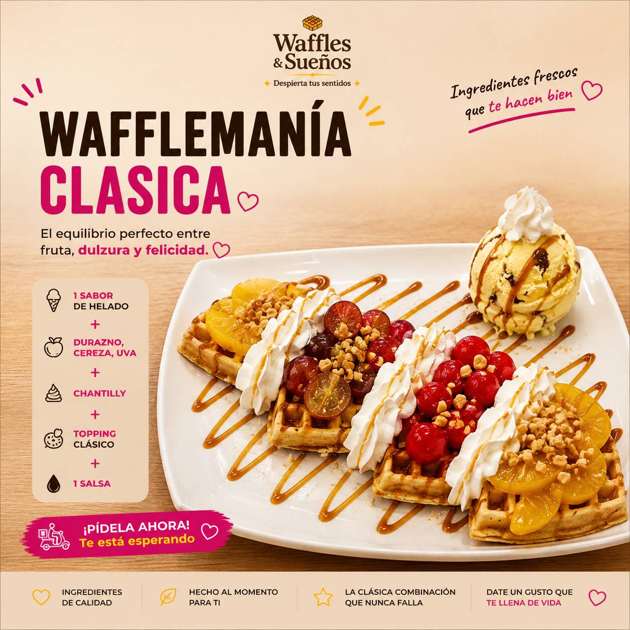 Wafflemanía Clásica