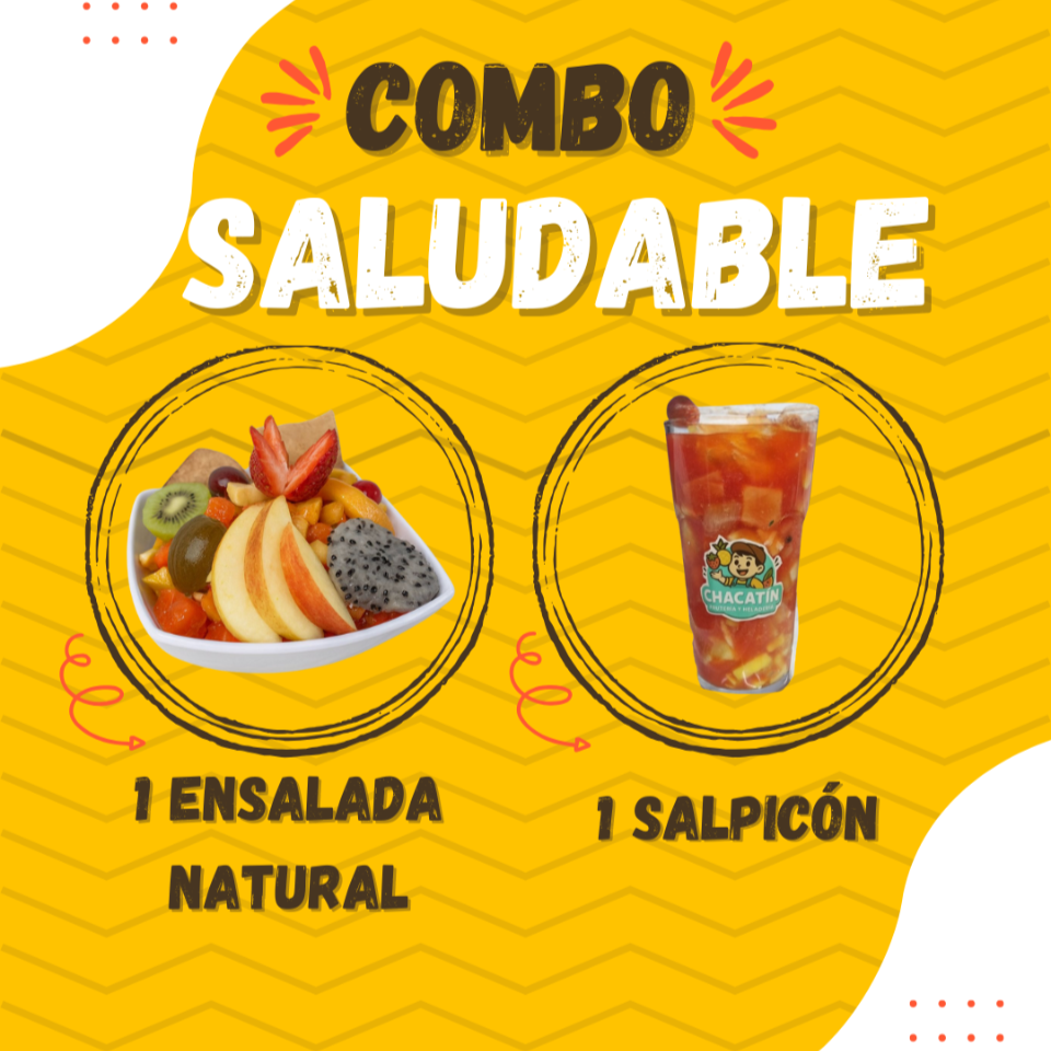 Combo Saludable - Ensalada Natural y Salpicón