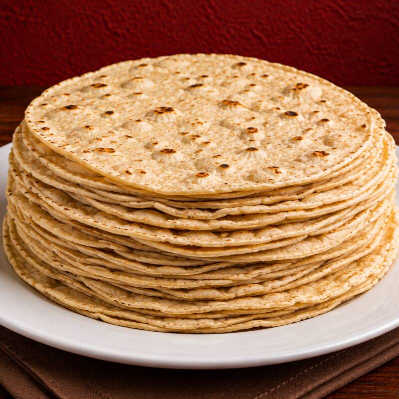 🔥🌽 TORTILLA RECIÉN HECHA AL COMAL ( 1 PZ ) 🌽🔥