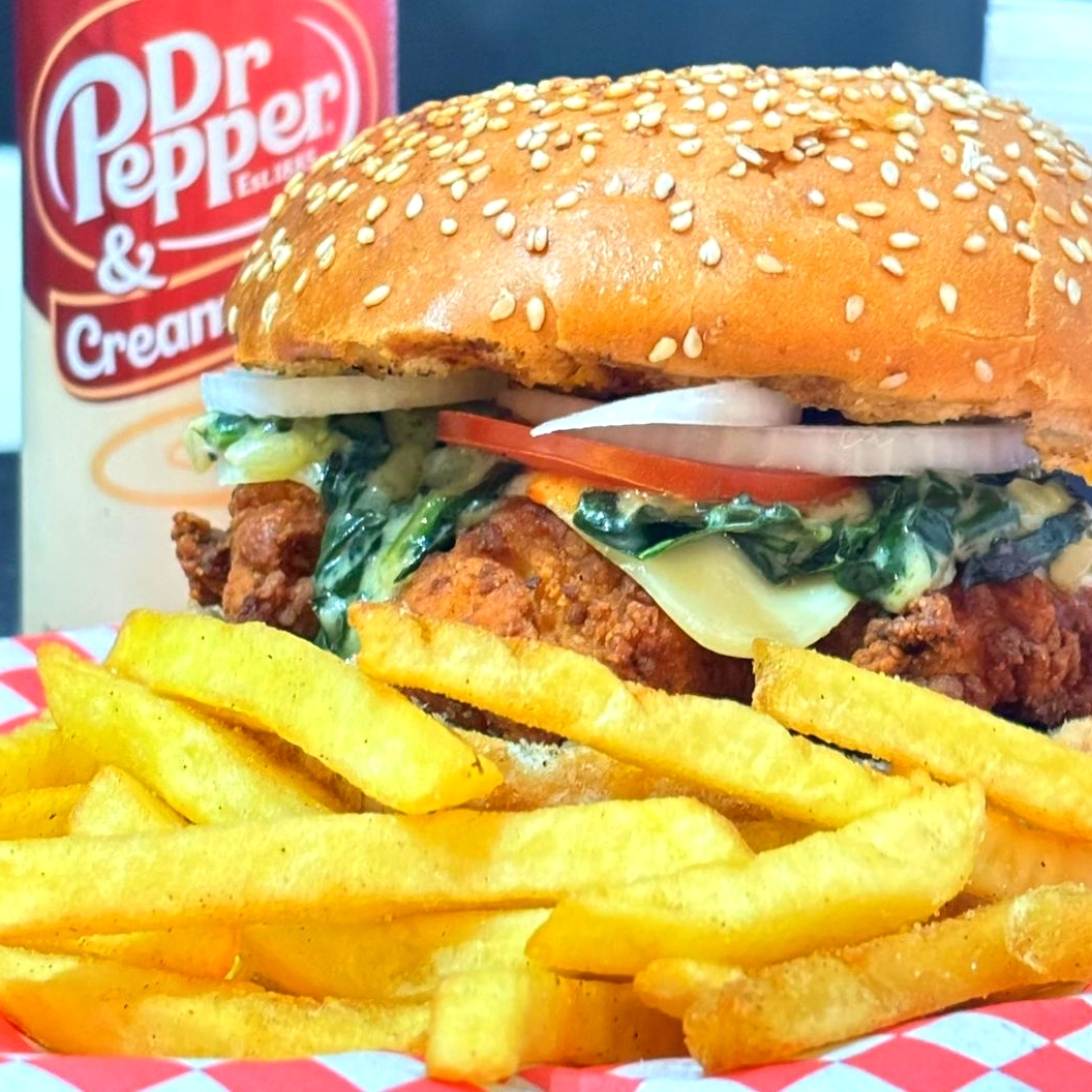 Hamburguesa Toño de Nigris + PEPSI