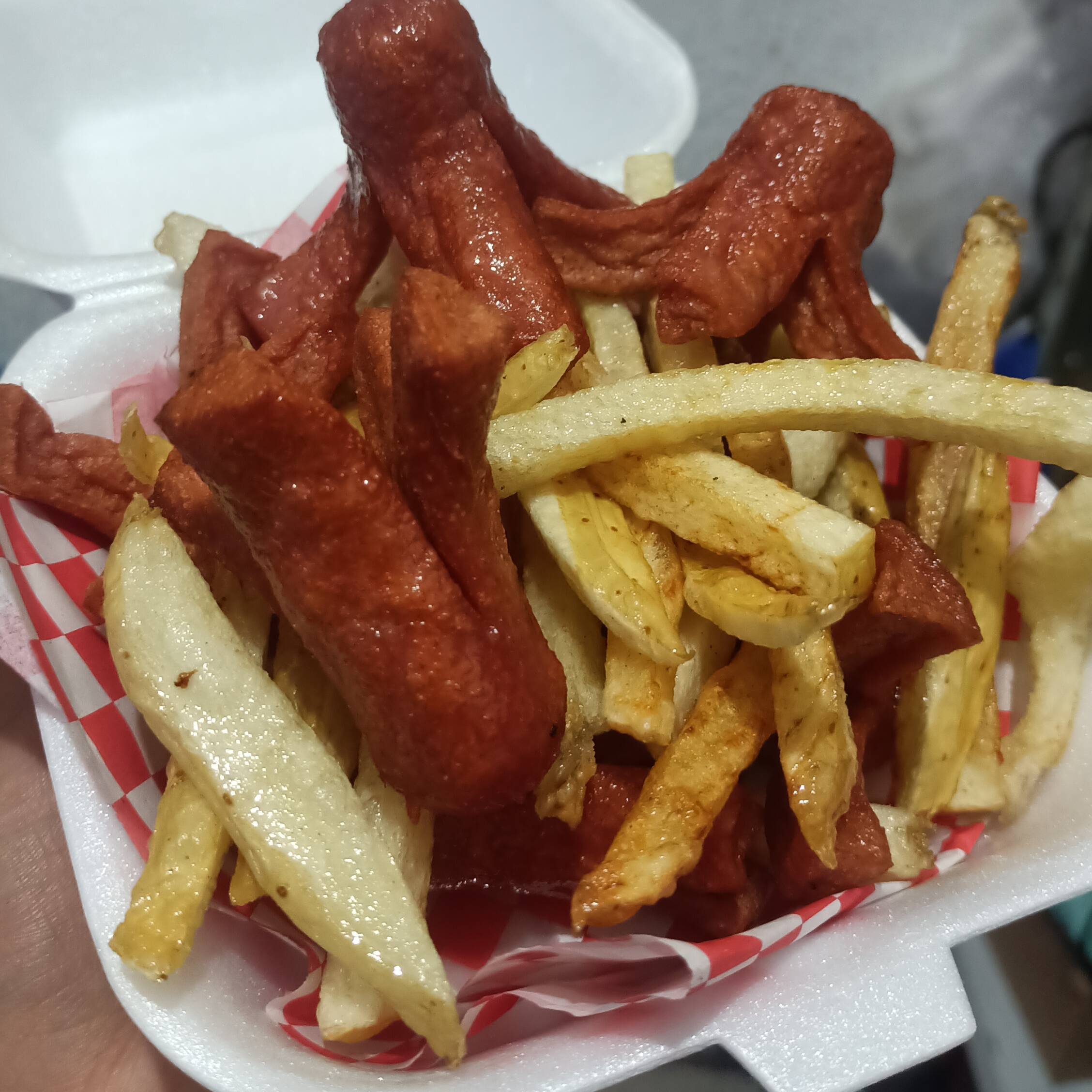 Salchipapas