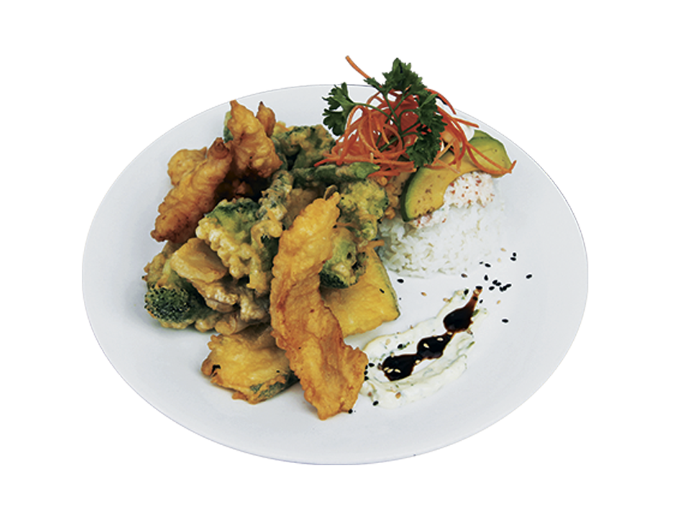 Tempura de verdura