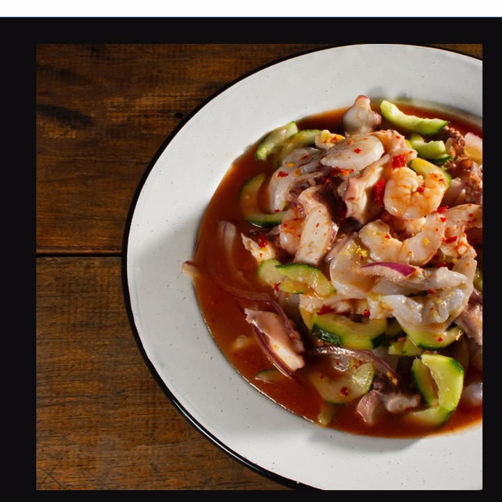 aguachile con clamato 1 litro