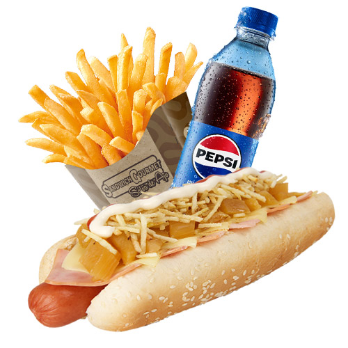 Combo Perro Hawaiano