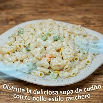 1/2 lt. Sopa Fría de Codito