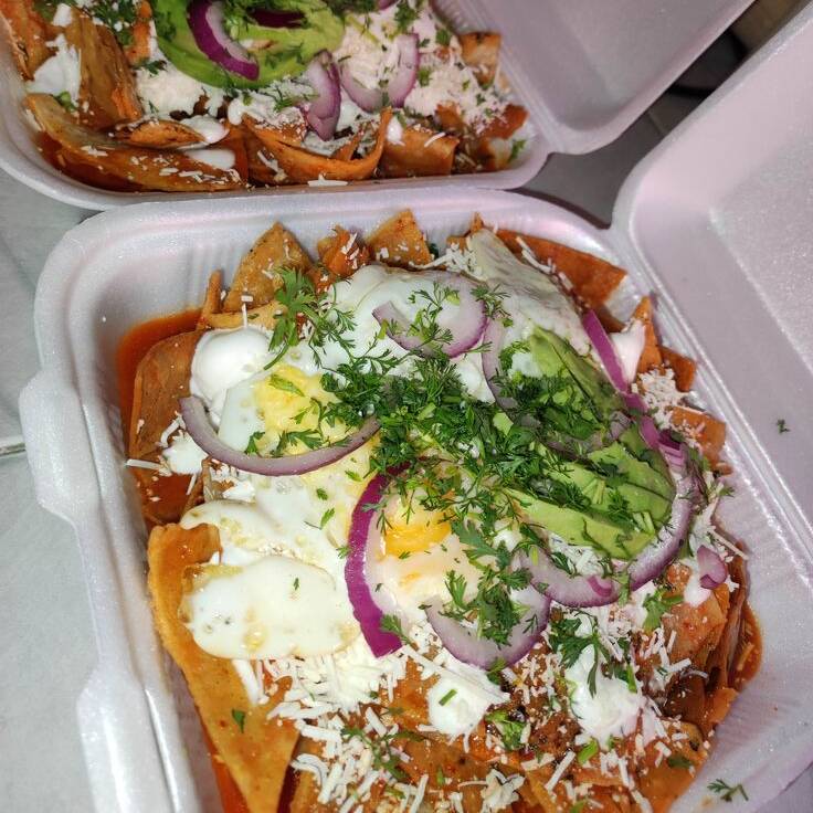 Chilaquiles Rojos