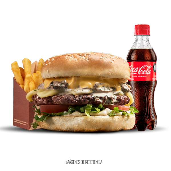 Combo Hamburguesa Veggie.