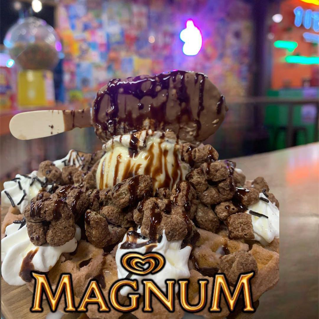 Waffle magnum