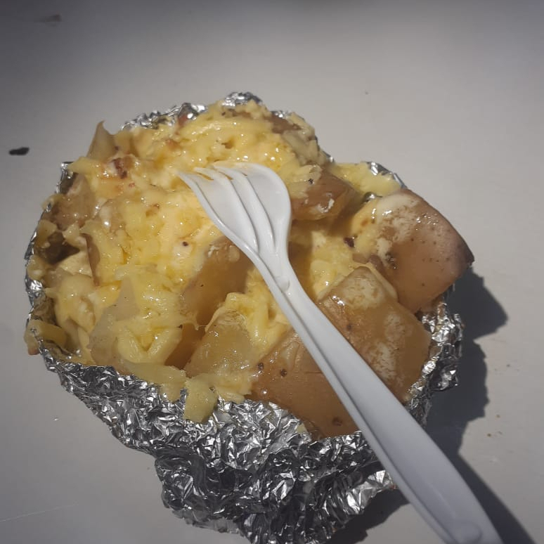 Papa asada