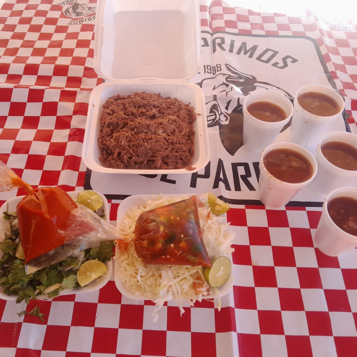 1/2 Kg de Barbacoa + 1/4 de Tortillas