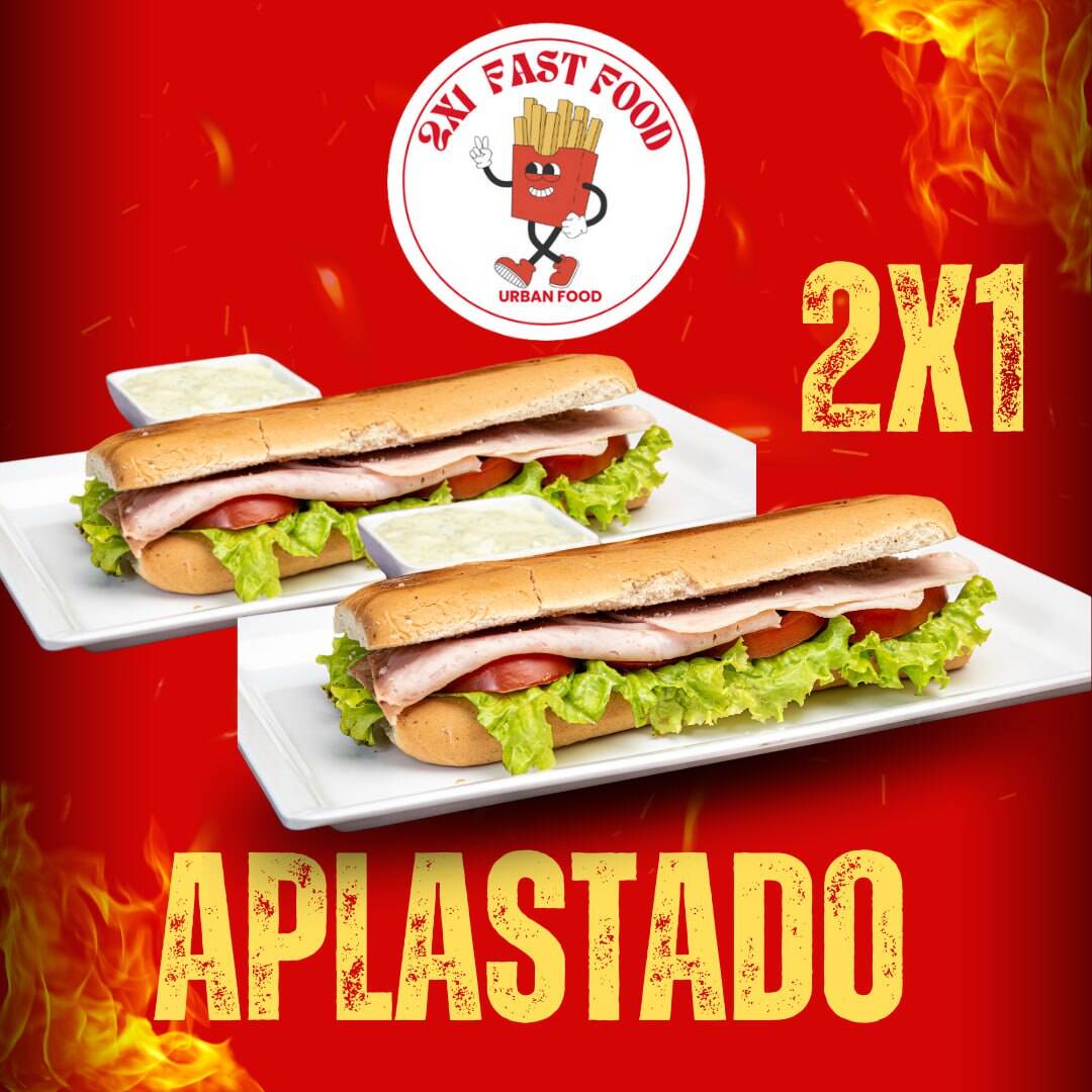 2 X 1 Cubano Aplastado