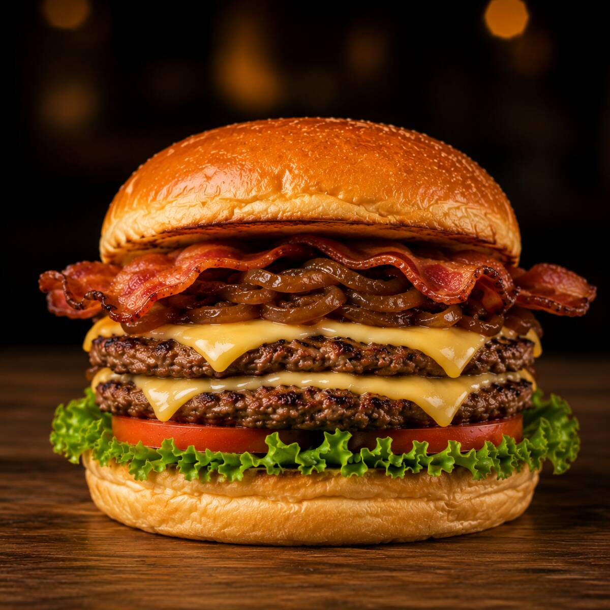 Happy Burguer Doble de la Casa