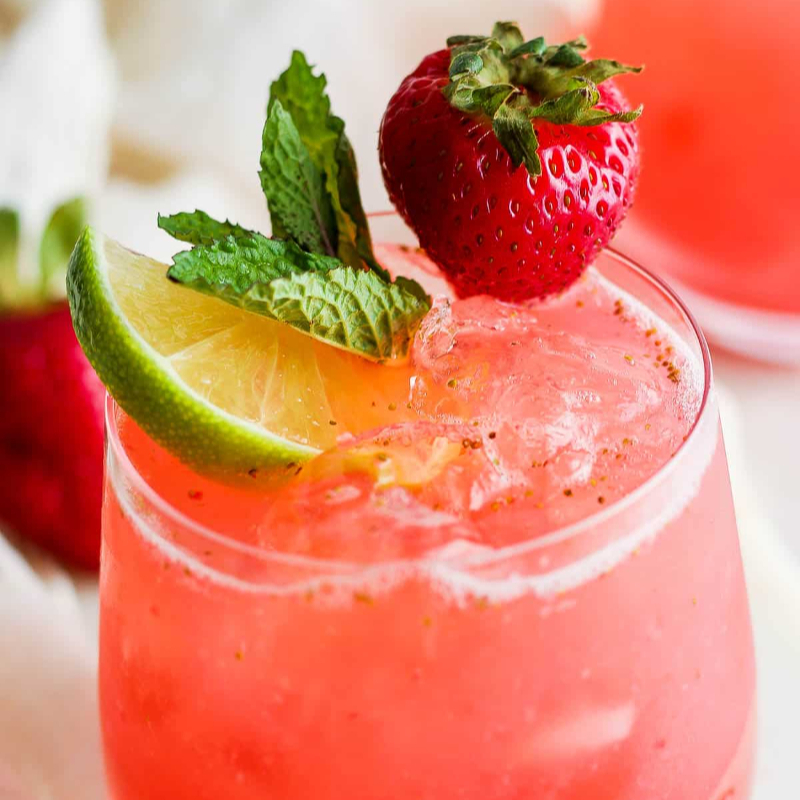 Agua de Fresa 500 Ml