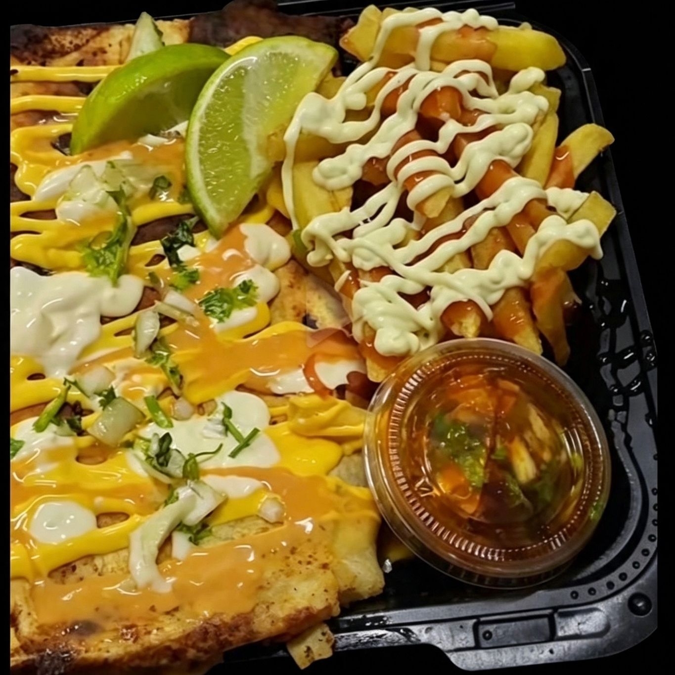 Burribirria (28 cm) con Papas Fritas