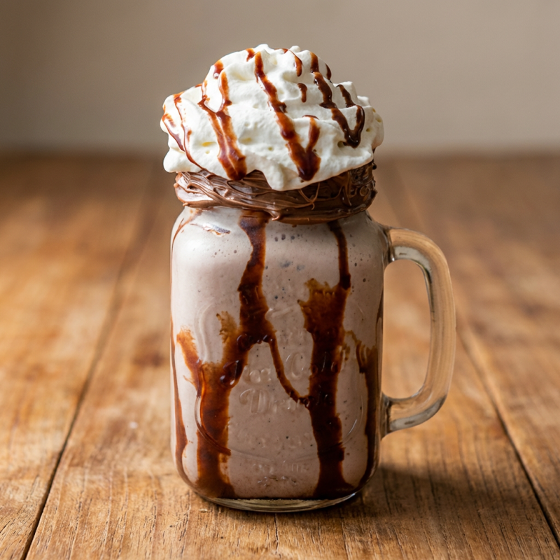 Nutella é bom e gente gosta, esse Milkshake é absurdo, feito com Nutella de verdade!