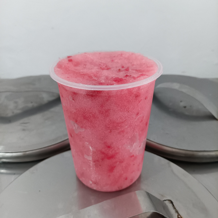 1 Litro De Nieve De Fresa