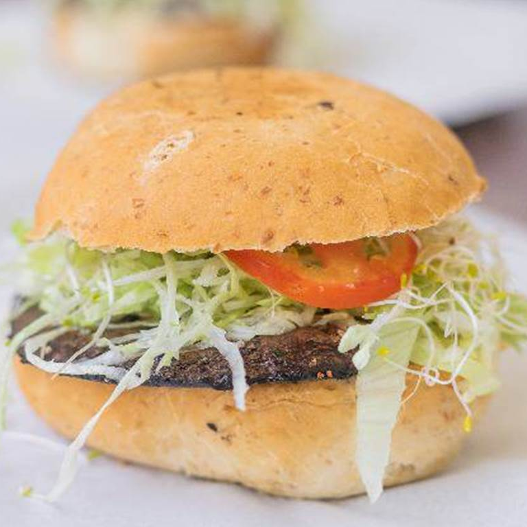 Hamburguesa de Portobello
