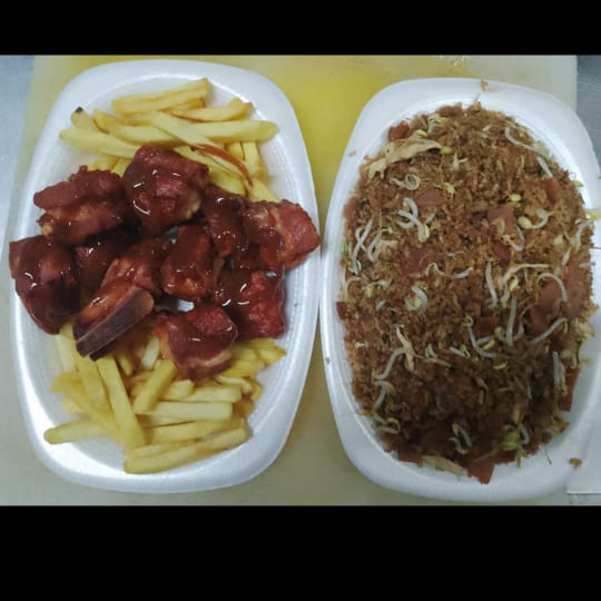 COMBO FAMILIAR COSTILLAS BBQ + Gaseosa Litro