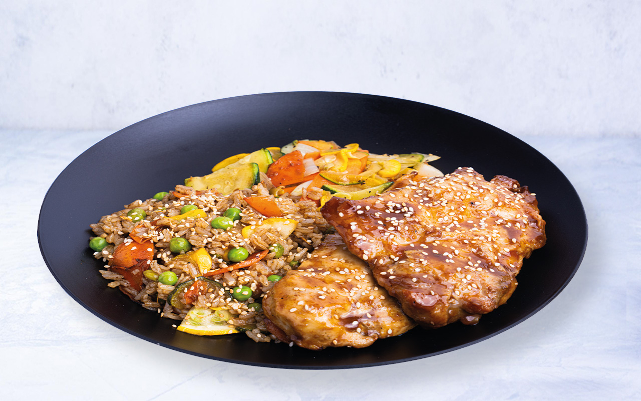POLLO GRILLÉ TERIYAKI