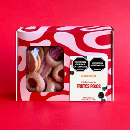 Galletas de Frutos Rojos