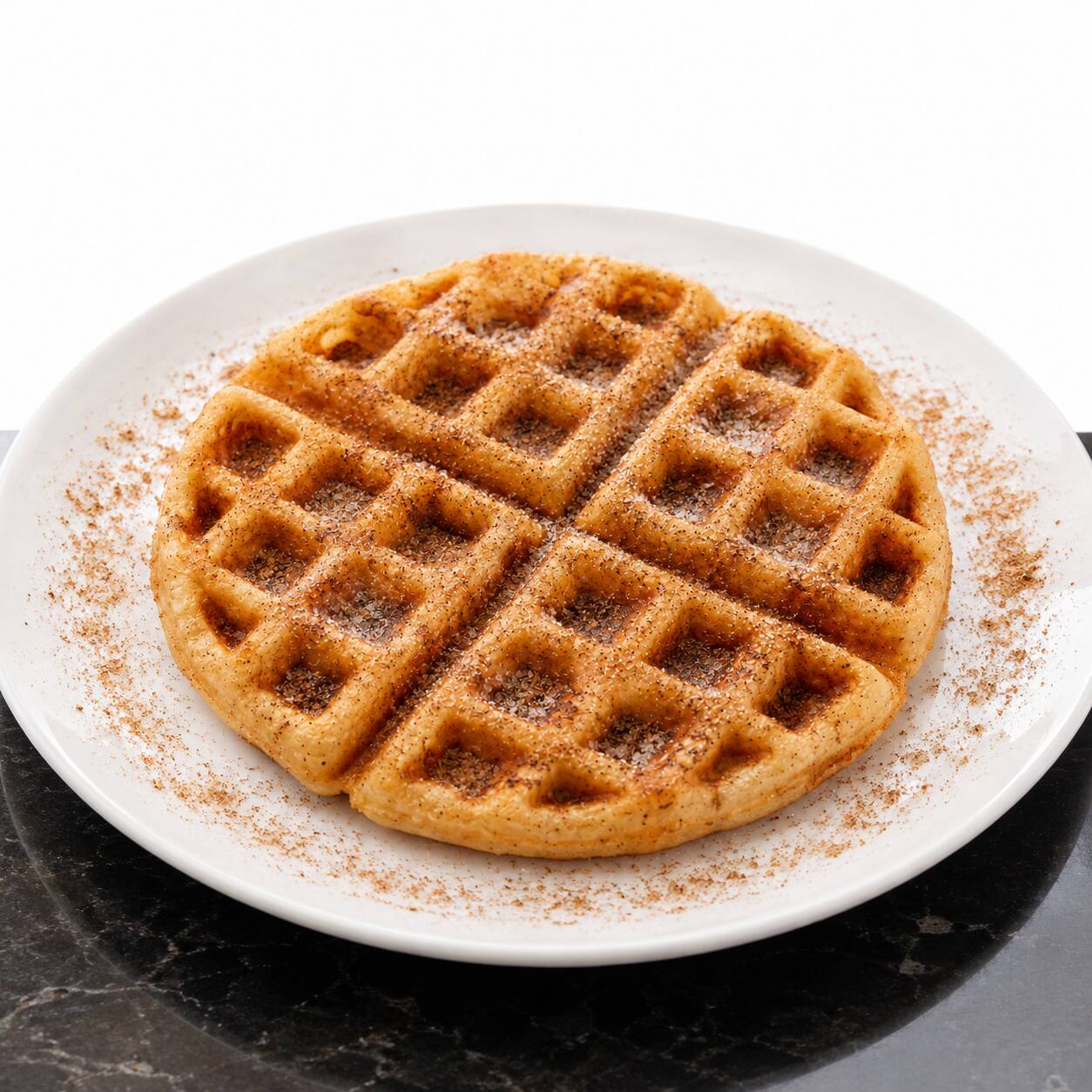 Waffle de la casa (Azúcar y Canela)