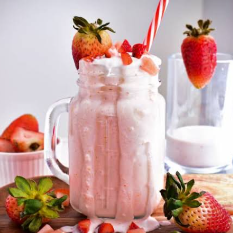 Malteada de Fresa