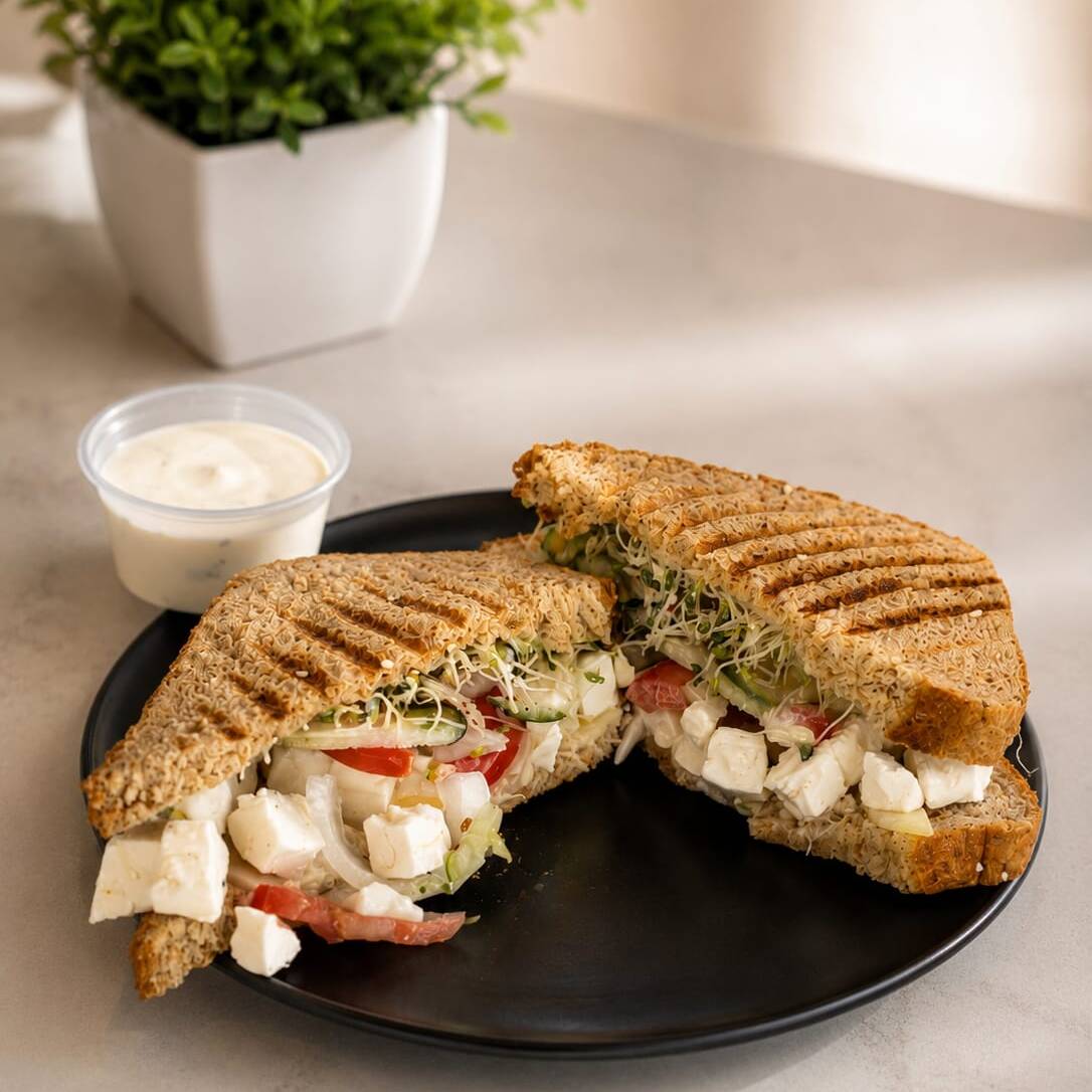 Sándwich con Panela