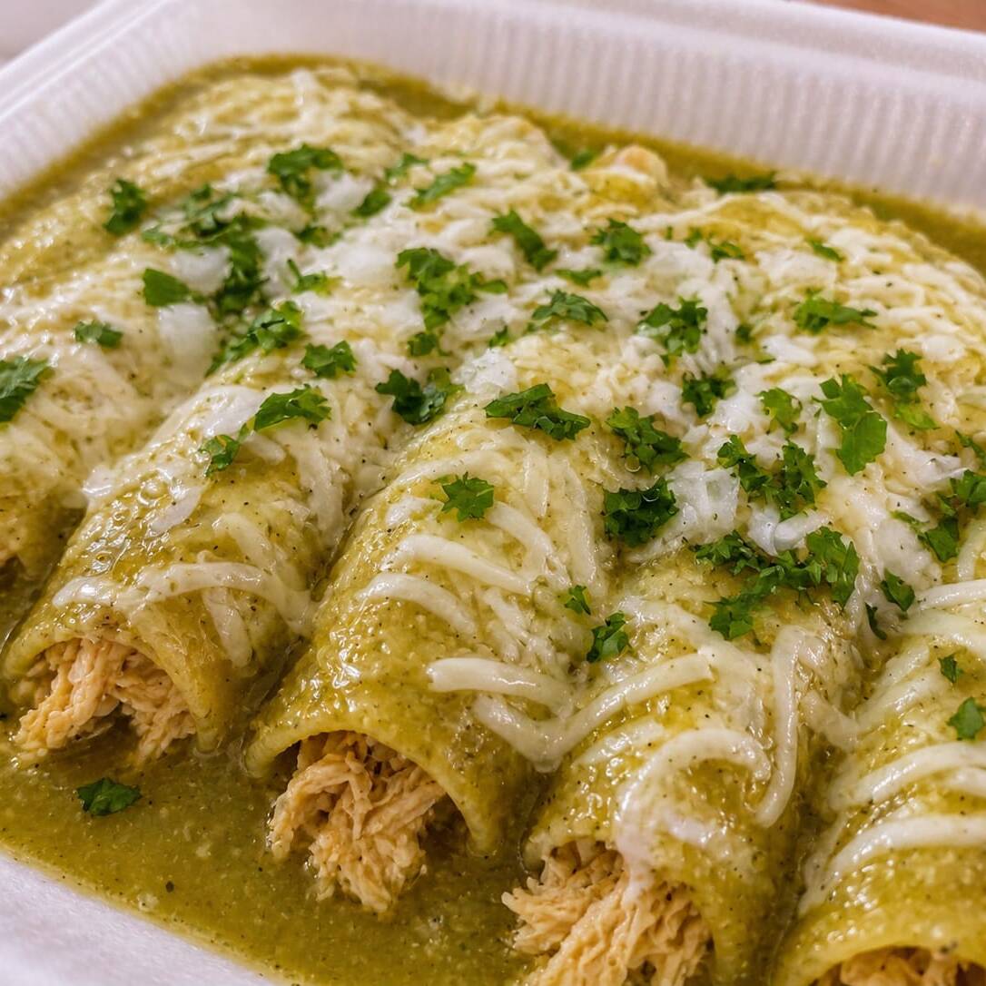 Enchiladas Verdes
