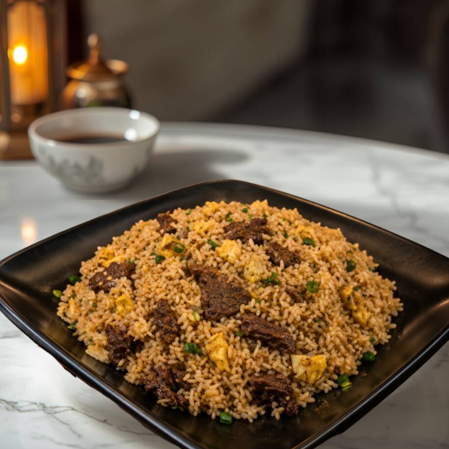 Arroz Chaufa de Carne de Res