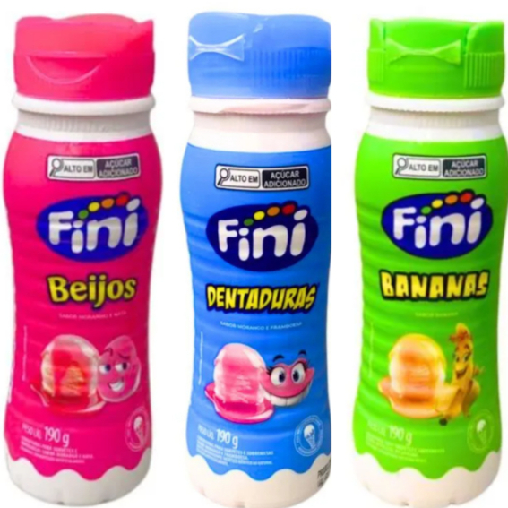 Cobertura Fini 190g. Não contém glúten. Pode conter lactose