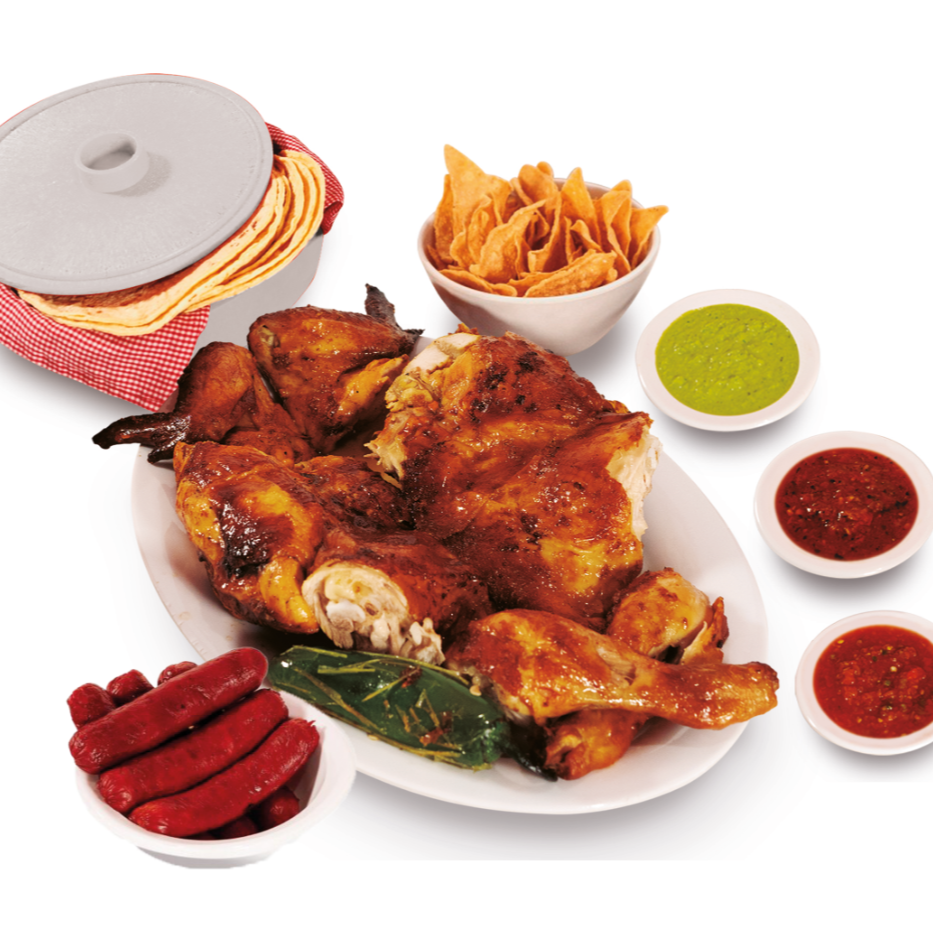 1 Pollo + Salchicha