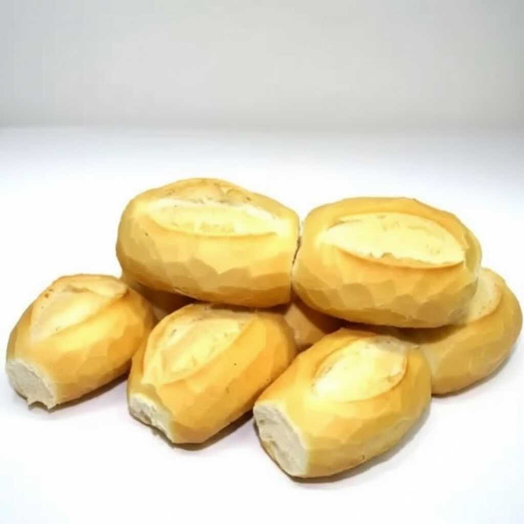 10 unidades de pães francês