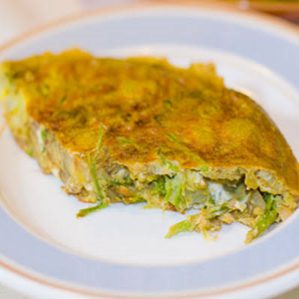 Omelette de Verduras de Temporada