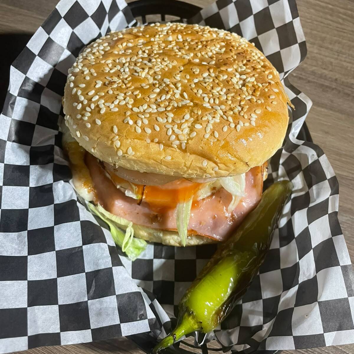 Hamburguesa Hawaiana