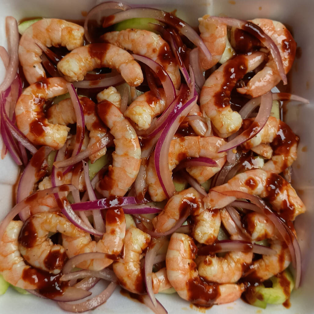 Aguachile Camarón Cocido