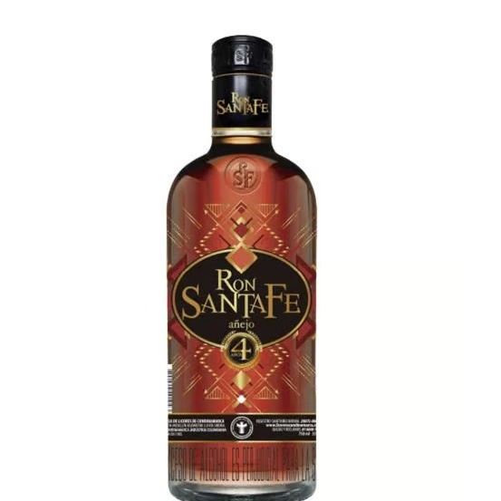 Ron santa fe añejo   4 años