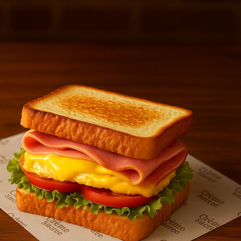 Sándwich de Jamón y Queso