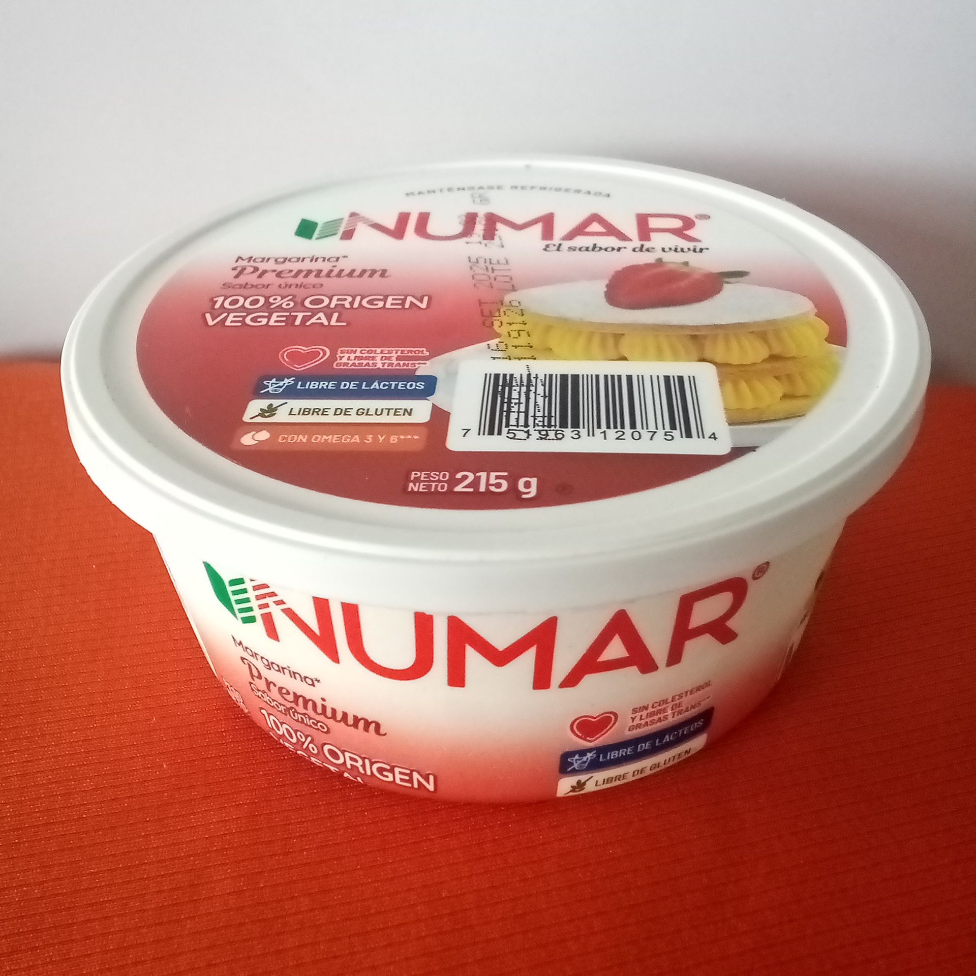 Margarina Premium Taza Numar 215g